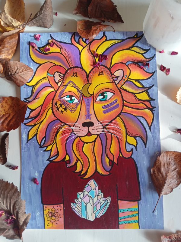Power Animal Print : Leeuw
