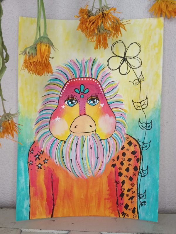 Power Animal Print : Orang Oetan